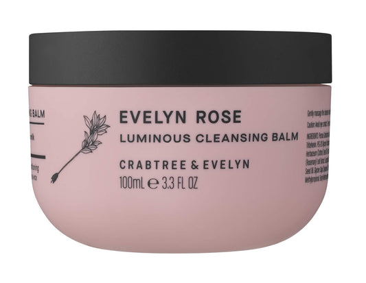 Crabtree & Evelyn - Evelyn Rose Luminous Cleansing Balm (3.3 fl. oz / 100ml) Beauty & Personal Care Crabtree & Evelyn