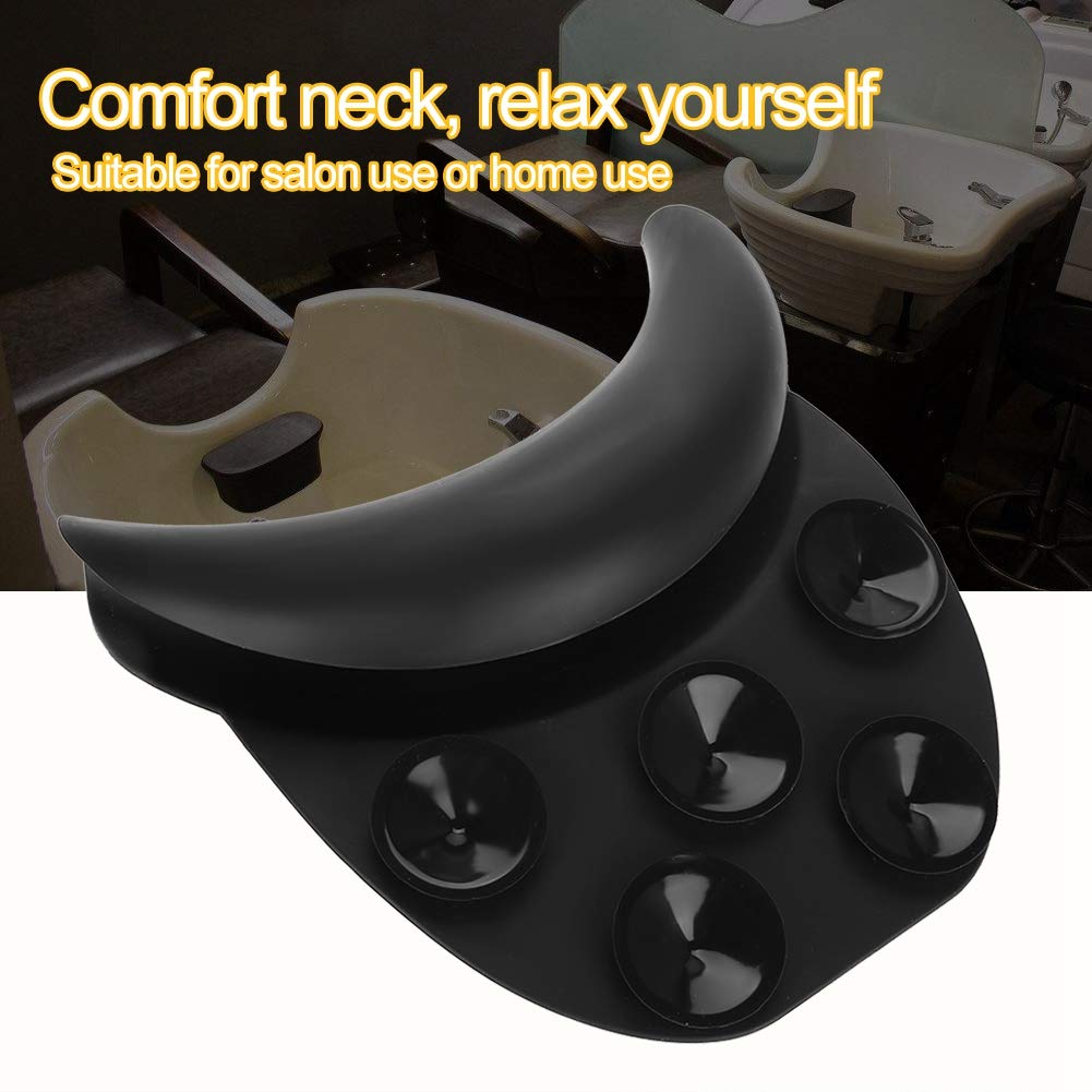Shampoo Neck Cushion, Salon Spa Silicone Neck Rest Shampoo Bowl with, Neck Rest Cushion Hair Washing Sink Basin Tool Beauty and Personal Care Rotekt1740