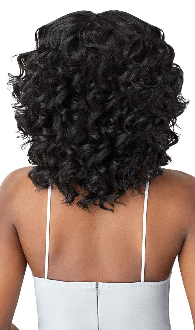 Outre Human Hair Blend Purple Pack 3PCS TWIST JADE SWIRL LONG (1B)
