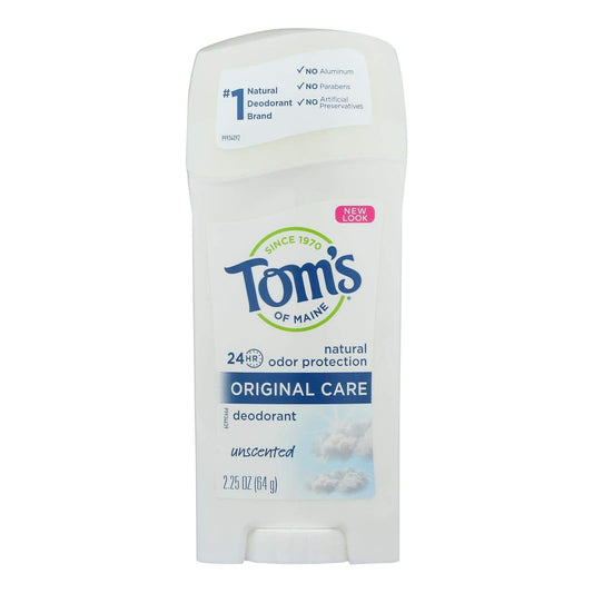 Tom's of Maine Natural Deodorant Stick Unscented 2.25 oz (Pack of 3) Beauty & Personal Care Tom's of Maine