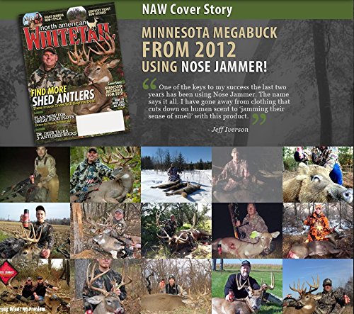 Nose Jammer Hunting Accessories - Hunting Body Wash and Shampoo - Clean, Moisturizes And Refreshes, No Sulfates, Prabens Or Dyes, Scent Away Beauty & Personal Care Nose Jammer