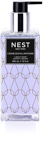 NEST Fragrances Scented Liquid Hand Soap- Cedar Leaf & Lavender , 10 fl oz Beauty & Personal Care NEST Fragrances