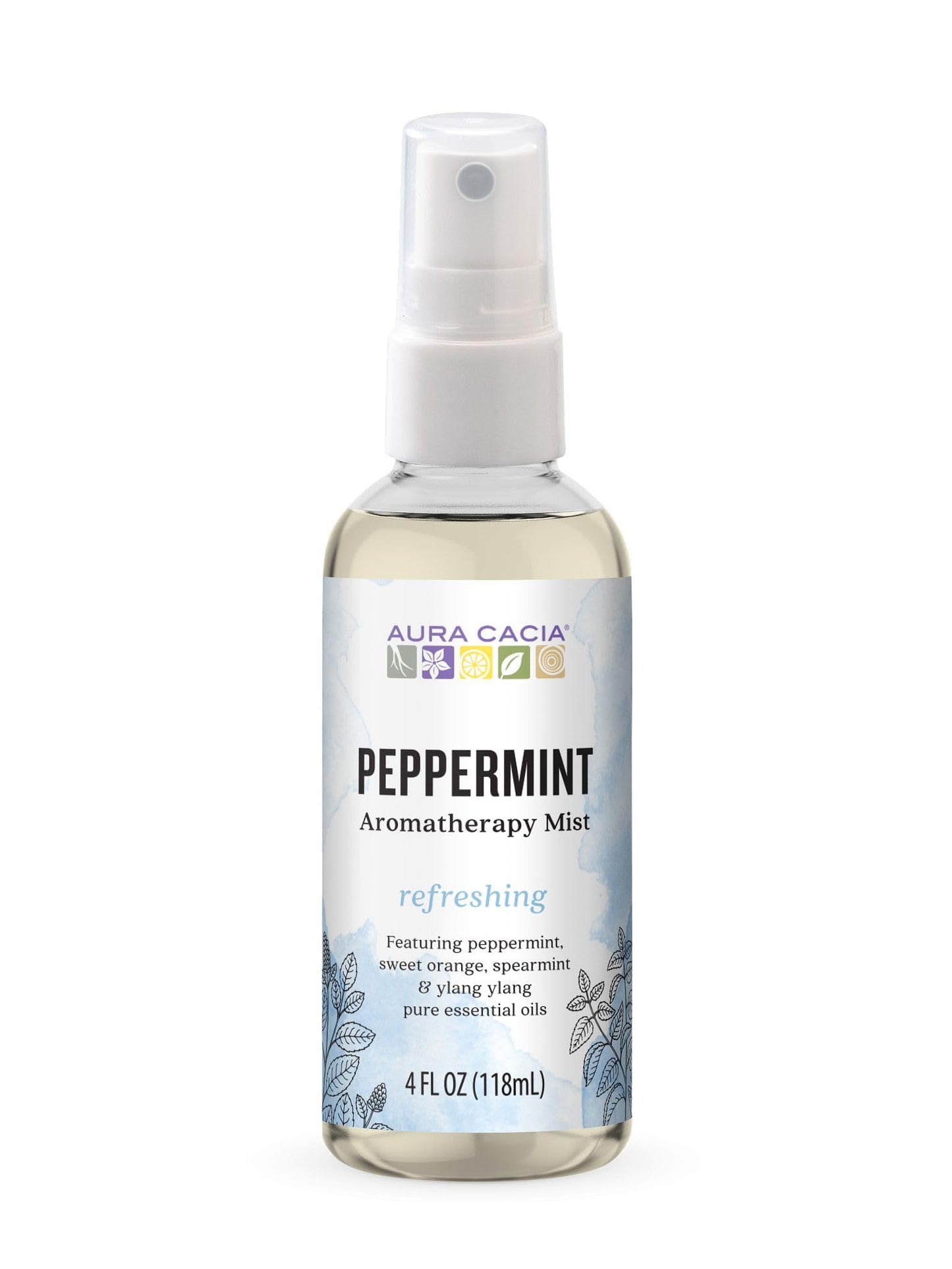 Aura Cacia Room and Body Mist, Refreshing Peppermint, 4 Fluid Ounce Beauty & Personal Care Aura Cacia