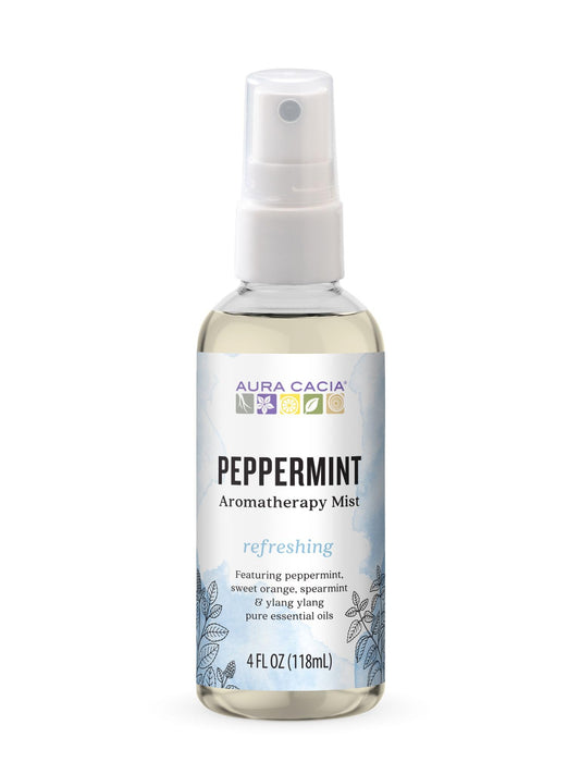 Aura Cacia Room and Body Mist, Refreshing Peppermint, 4 Fluid Ounce Beauty & Personal Care Aura Cacia