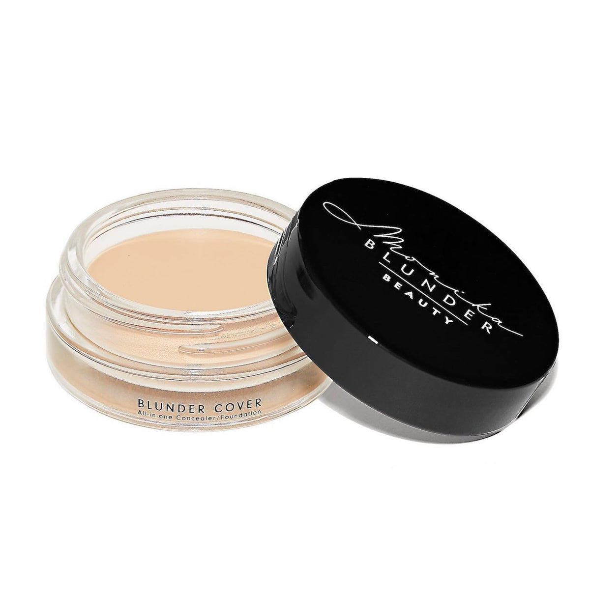 Monika Blunder Beauty - Blunder Cover Foundation/Concealer - Shade: 2 - Zwei - Fair, Soft Cool Pink Undertones - Clean Beauty, All-in-One,