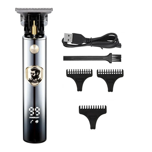 Razors 2023 Vintage Body T9 Cordless Electric Shaver Hair Cutting Machine for Man Hair Clipper Barber Beard Trimmer USB(Plastic Man LCD3) Beauty and Personal Care EWKYLSEM