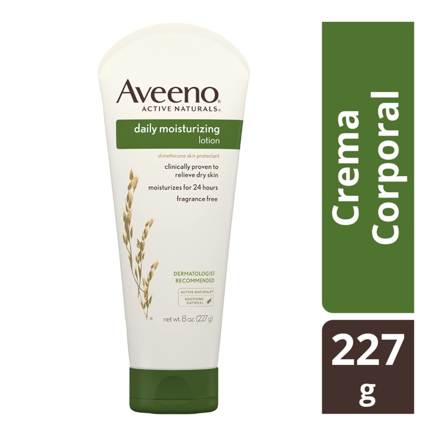 Aveeno Daily Moisturizing Body Lotion with Soothing Prebiotic Oat, Gentle Lotion Nourishes Dry Skin With Moisture, Paraben-, Dye- & Fragrance-Free Beauty & Personal Care Aveeno