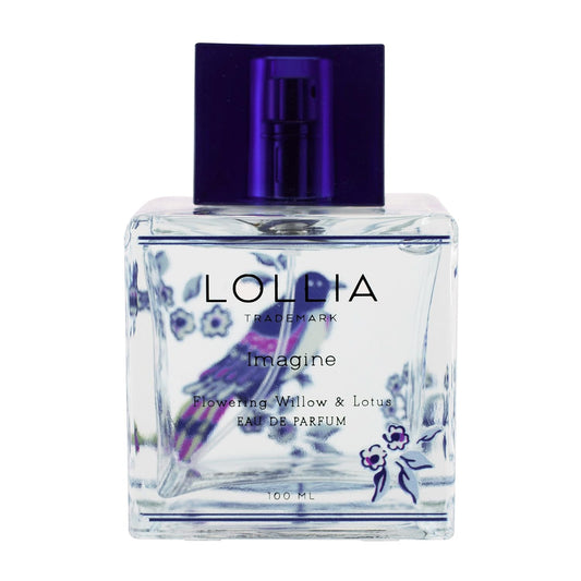 LOLLIA Imagine Eau de Parfum, 3.4 fl. oz. - Flowering Willow & Lotus - Beautifully Captivating Perfume, Women’s Perfume, Eau de Parfum Spray for Beauty & Personal Care LOLLIA