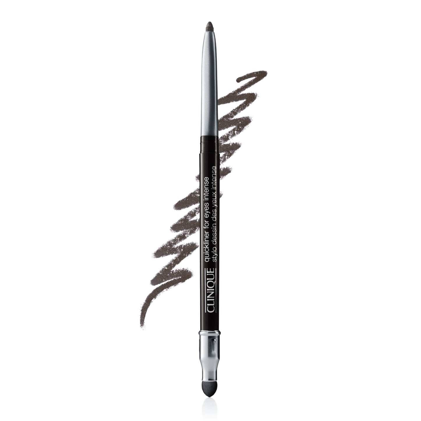 Clinique Quickliner For Eyes Intense Eyeliner Pencil | Water Resistant, Smudge Resistant + Safe For Sensitive Eyes, Intense Charcoal Beauty & Personal Care Clinique