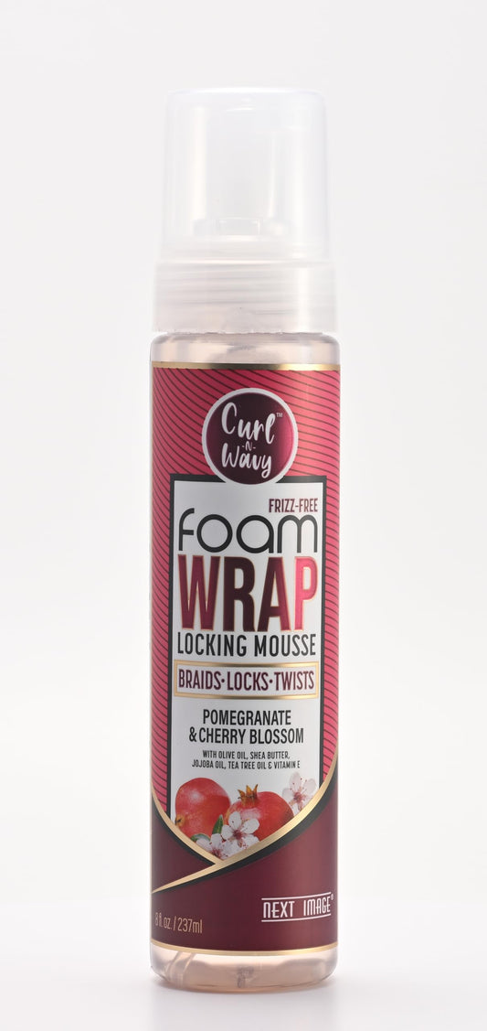 NEXT IMAGE Foam Wrap Locking Mousse (Pomegranate & Cherry Blossom) Beauty & Personal Care NEXT IMAGE
