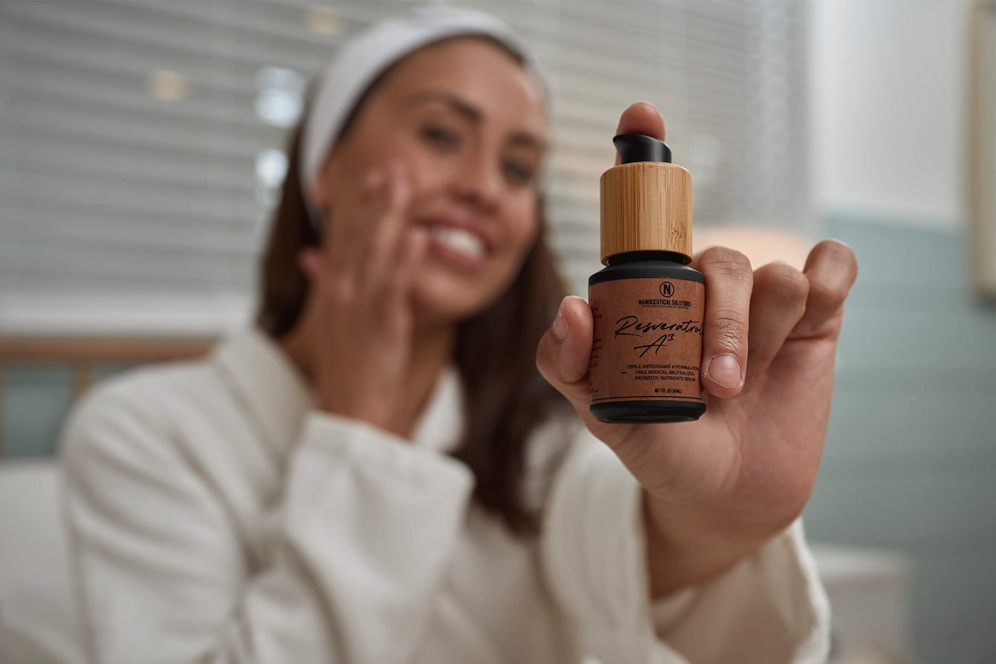 NANO RESVERATROL A3 SERUM Nanosized Particles for Instant Absorption deep into the Skin. Master Antioxidant, Anti-Ageing, Reduces Hyperpigmentation Beauty & Personal Care Nanoceutical Solutions