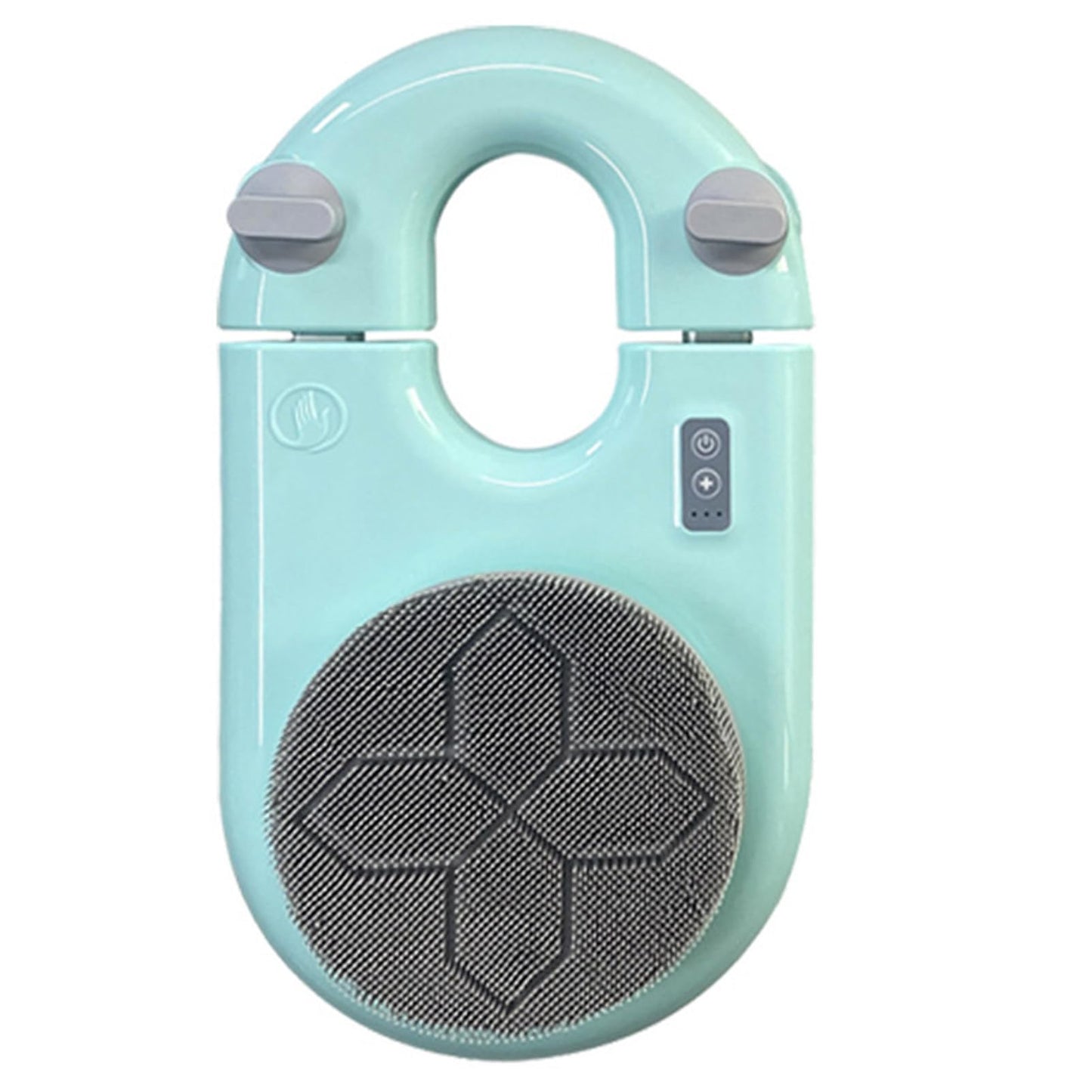 RENJJPBO Wall Mounted Electric Back Scrubber, Shower Back Scrubber 360° Automatic Rota-Tion, 2-Speed Adjustment, Electric Back Exfoliating Bath Wash Beauty and Personal Care RENJJPBO