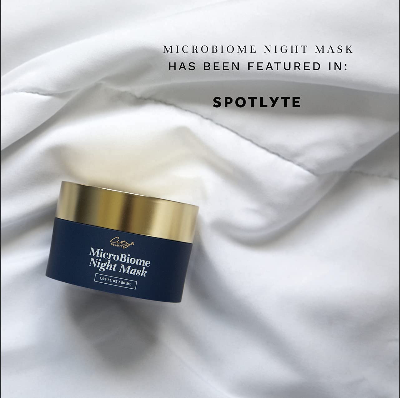 City Beauty MicroBiome Night Mask - Nourishing Overnight Face Mask - Prebiotic & Probiotic Blend - Solution for Dull, Uneven Skin Tone, Large Pores, Beauty & Personal Care City Beauty