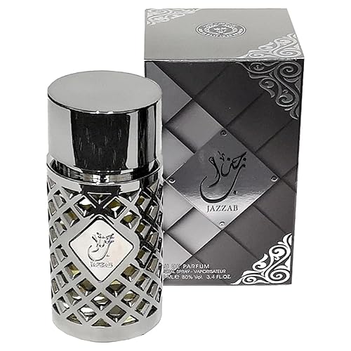 Ard al Zaafaran Jazzab Silver Eau de Parfum Spray for Men, 3.4 Ounce Beauty & Personal Care Ard al Zaafaran