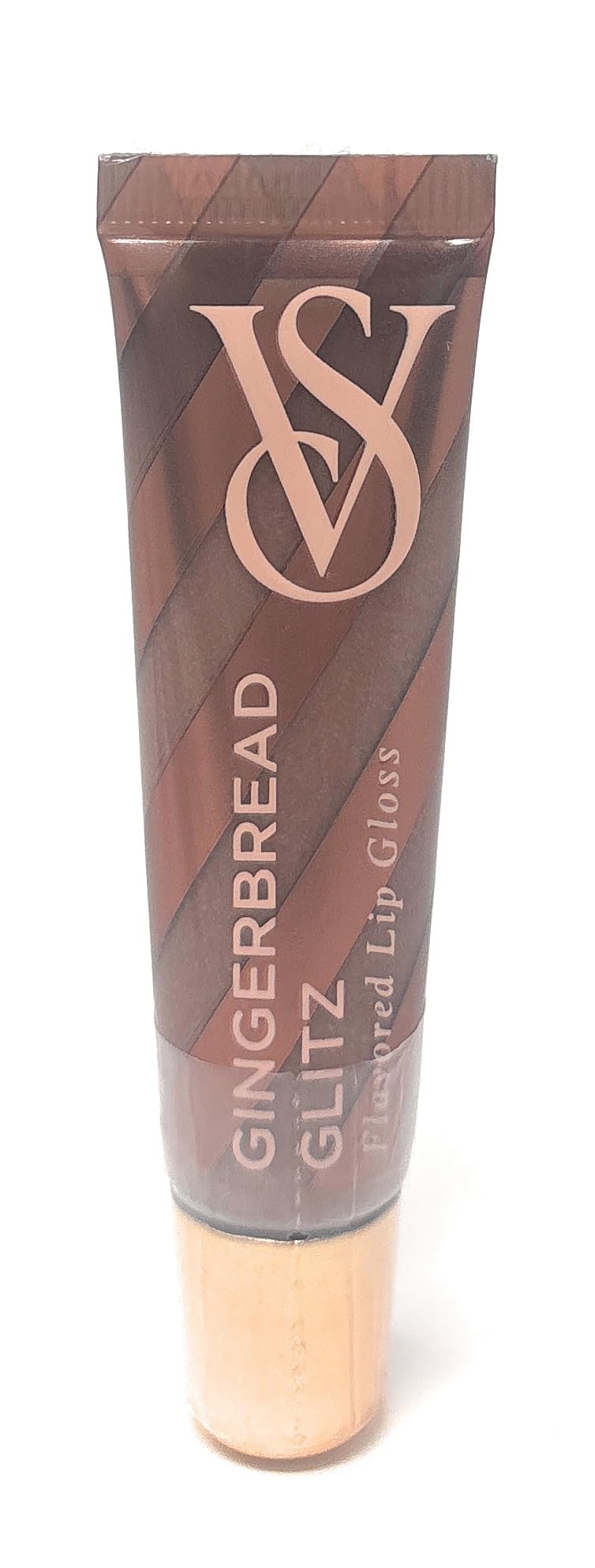 Victoria's Secret Flavored Lip Gloss Gingerbread Glitz .46 oz