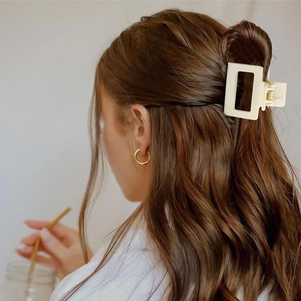 ATODEN Small Claw Clips for Thin Fine Short Hair - 5 Pcs Matte Mini Jaw Clips Hair Accessories for Women Girls Beauty & Personal Care Atoden