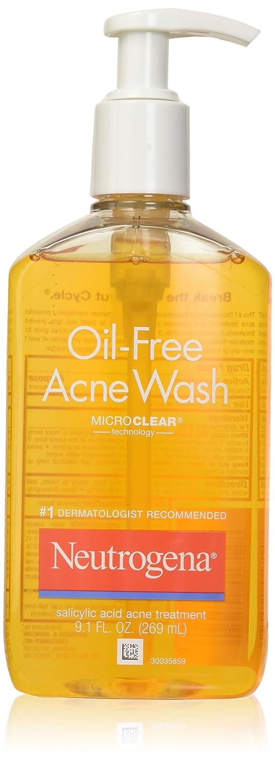 Neutrogena Oil-Free Acne Wash 9.10 oz (Pack of 2) Beauty & Personal Care Neutrogena
