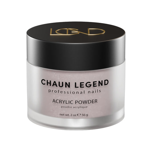 Chaun Legend Acrylic Powder, 2 Oz Long Lasting Salon Quality, Bubble Free, Self Leveling Professional Manicures, Fake Nails, Carving & Extensions