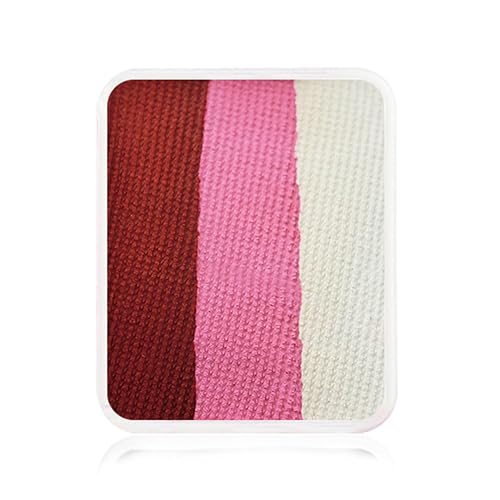 Kraze FX Face Paint Palette Refill - Pink Rose Face Paint (6 gm) - Hypoallergenic, Non-Toxic, Water Activated Professional Face & Body Painting Makeup Beauty & Personal Care Kraze FX