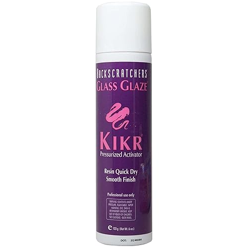 BACKSCRATCHERS - Kikr Activator - Fiberglass Or Silk Wrap Nail Extension Glue - 6 Oz Beauty & Personal Care BACKSCRATCHERS