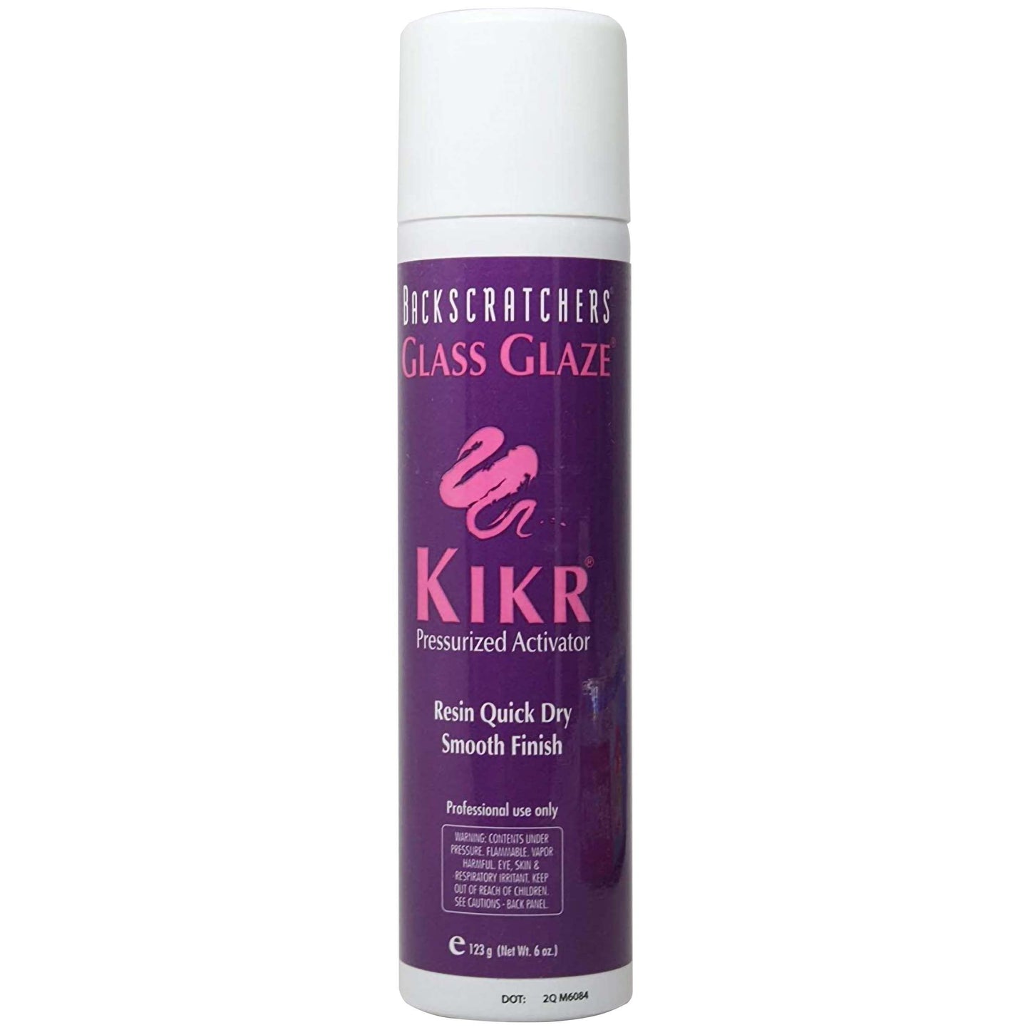 BACKSCRATCHERS - Kikr Activator - Fiberglass Or Silk Wrap Nail Extension Glue - 6 Oz Beauty & Personal Care BACKSCRATCHERS