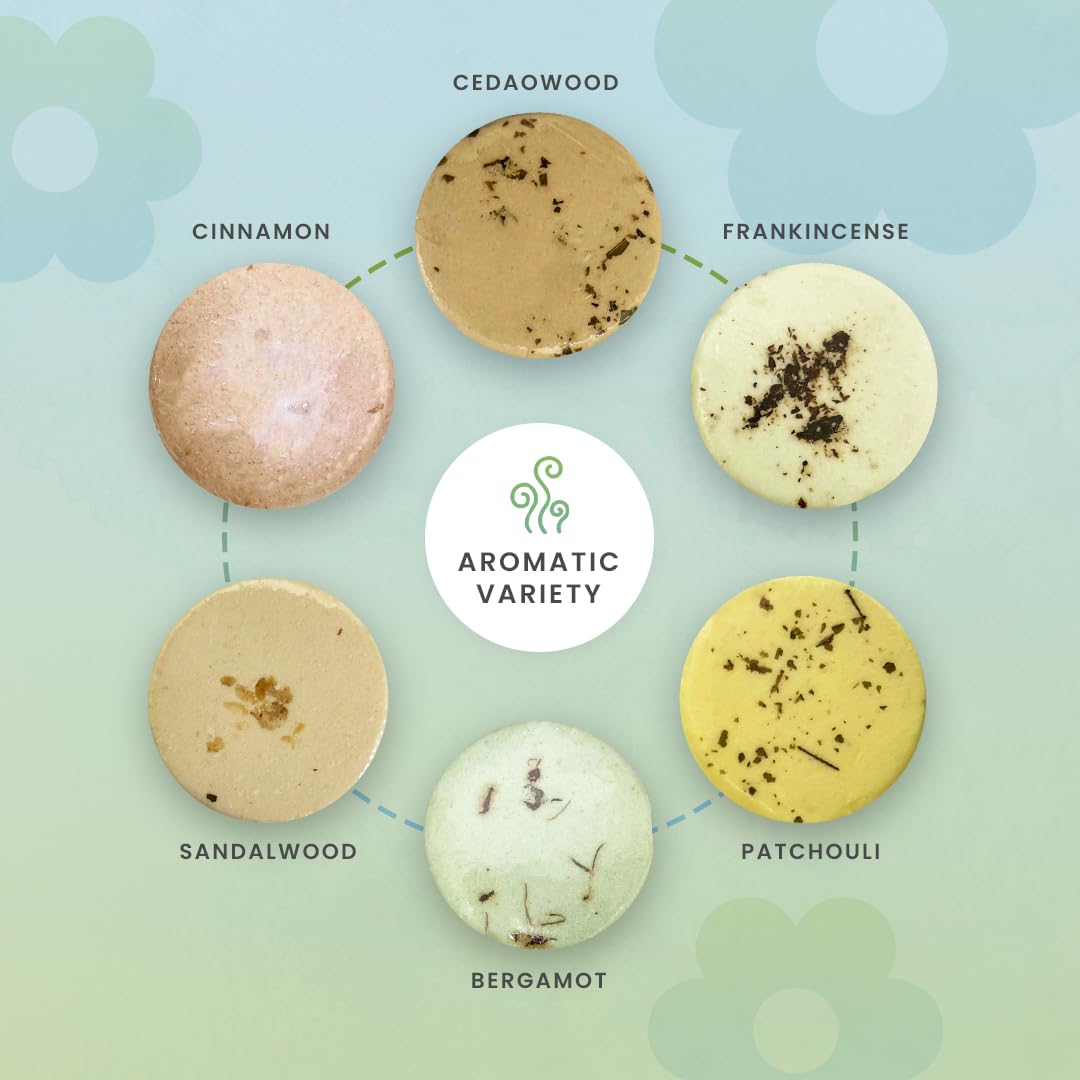 Yuvora Shower Steamers Gift Set - 6 Aromatherapy Shower Bombs with Essential Oils - Natural Spa Fizzies for Women & Men - Self-Care Kit… Beauty & Personal Care Yuvora