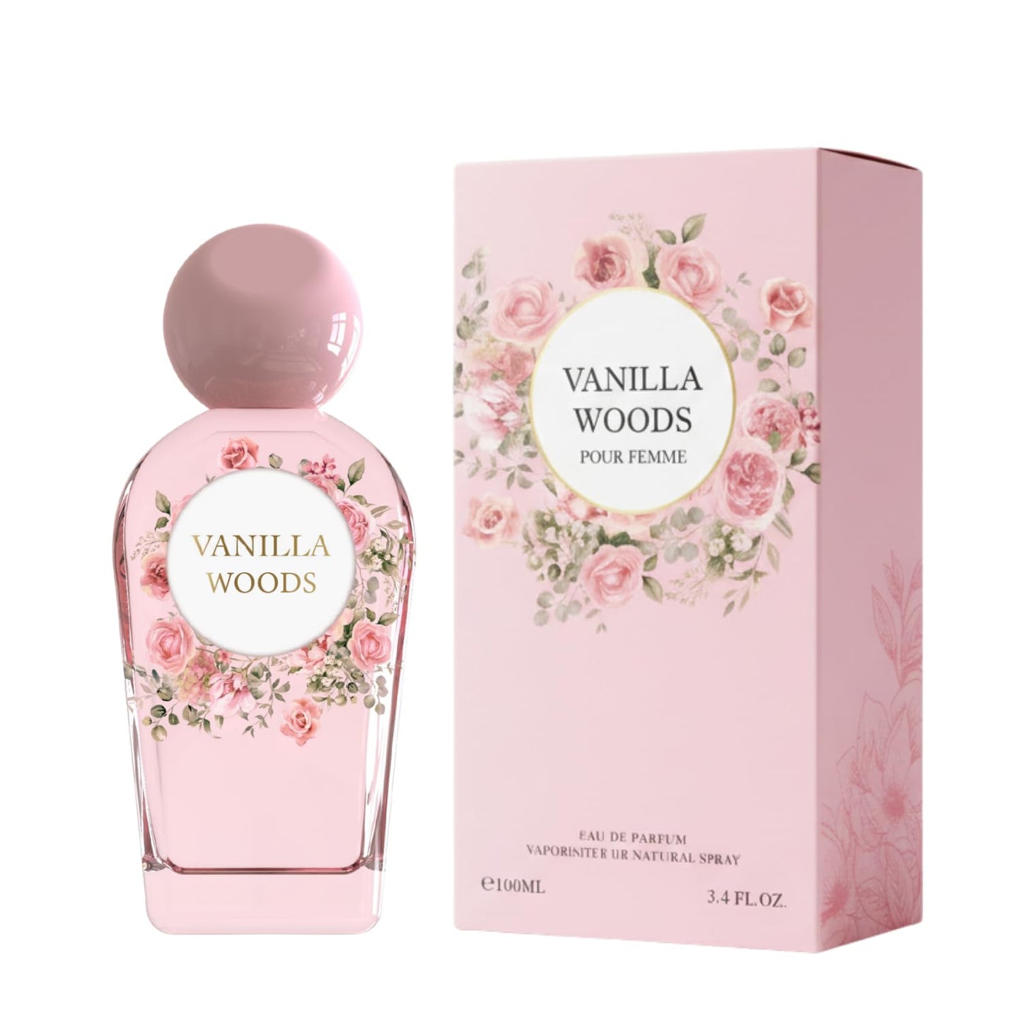 Jean Rish Vanilla Woods Perfume for Women Eau De Parfum, Long-Lasting Luxury Fragrance, Made In USA - Pink Pepper, Vanilla, Sandalwood Scent - 100ml Beauty & Personal Care Jean Rish
