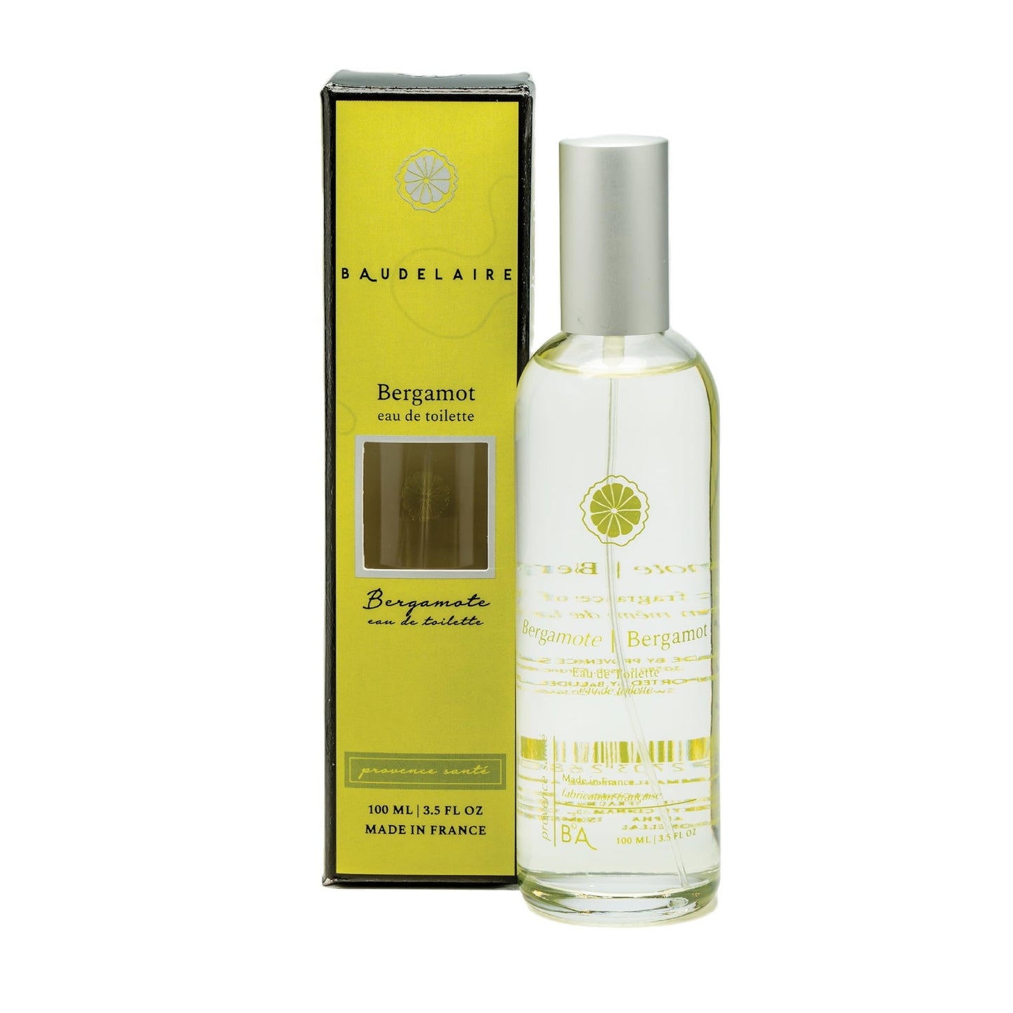 Provence Sante Eau de Toilette Spray - Luxury Long-Lasting Fragrance - Bergamot Scent - Elegant Perfume Gift - Made in France - 3.5 Oz Beauty & Personal Care Provence Sante