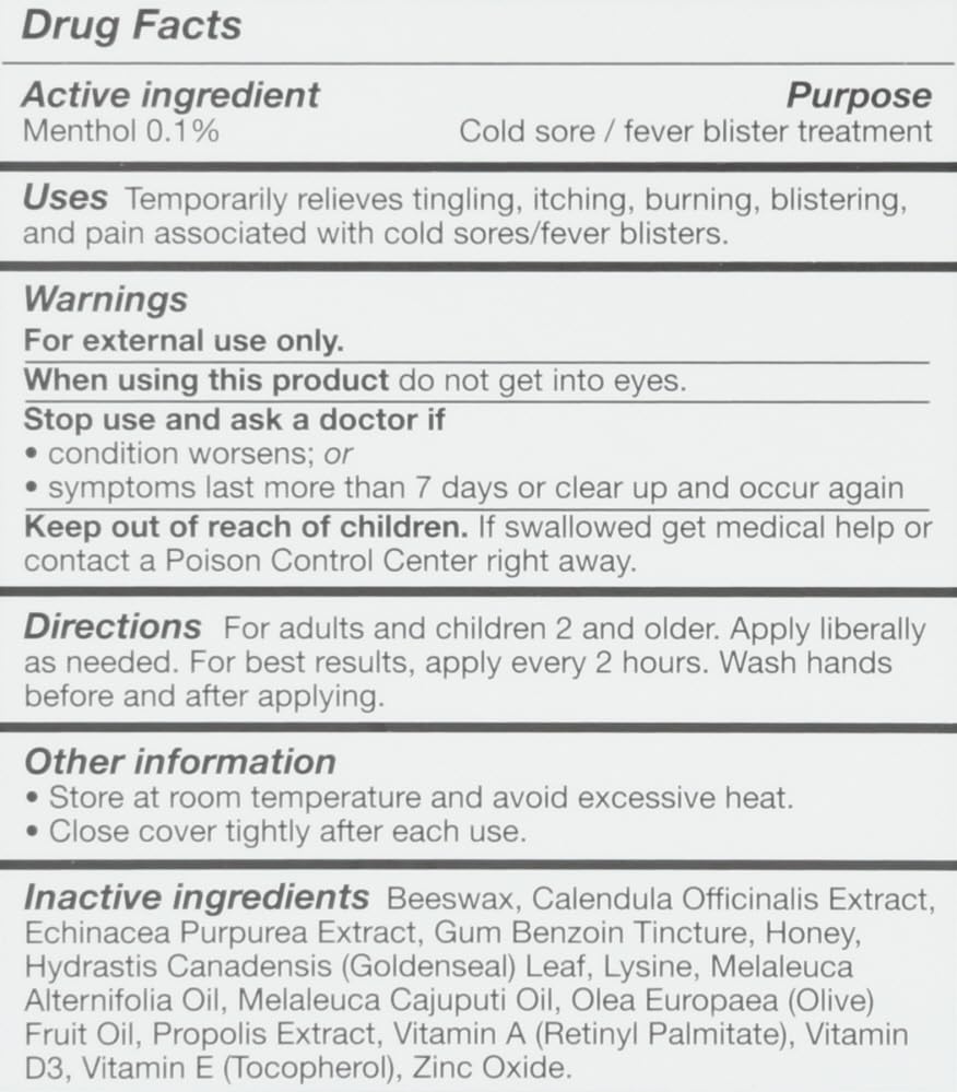 Lip Clear Lysine+ Cold Sore Treatment 0.25 OZ - Buy Packs and SAVE (Pack of 3) Beauty and Personal Care BYUP