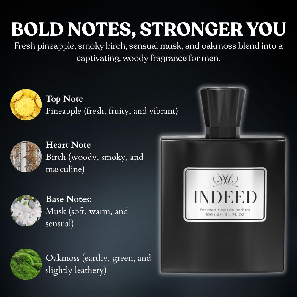Sandora Fragrances Mens Cologne - INSPIRED by A WORLD RENOWNED MEN’S PERFUME - Pineapple, Apple, Birch, Musk - Bold, Fresh, Masculine - Long-Lasting Beauty & Personal Care Sandora Fragrances