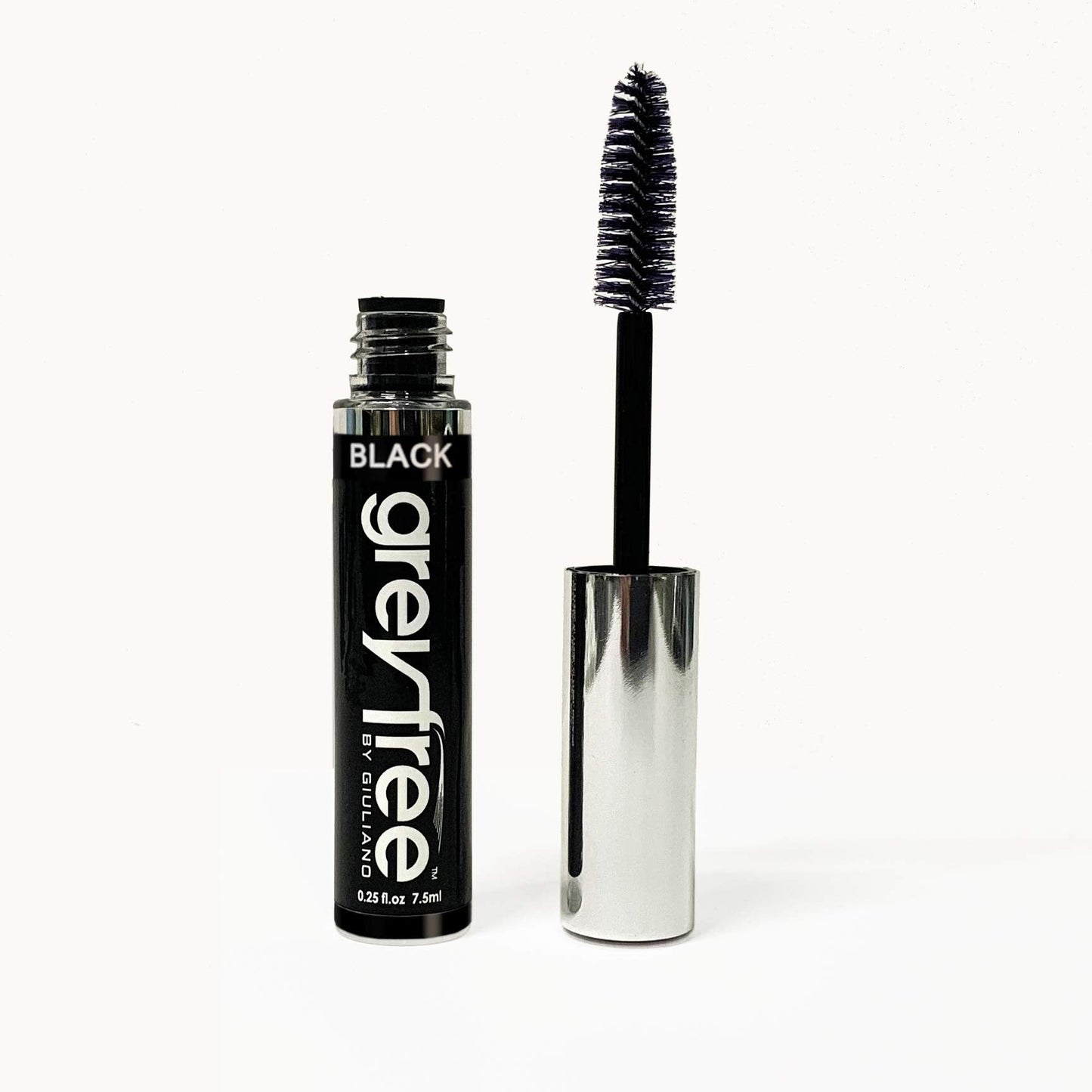 Greyfree Hair Mascara Root Touch-Up for Gray Hair | Precision Hairline Concealer for Brows & Beard | 2 Pack (BLACK/NOIR) Beauty & Personal Care Greyfree