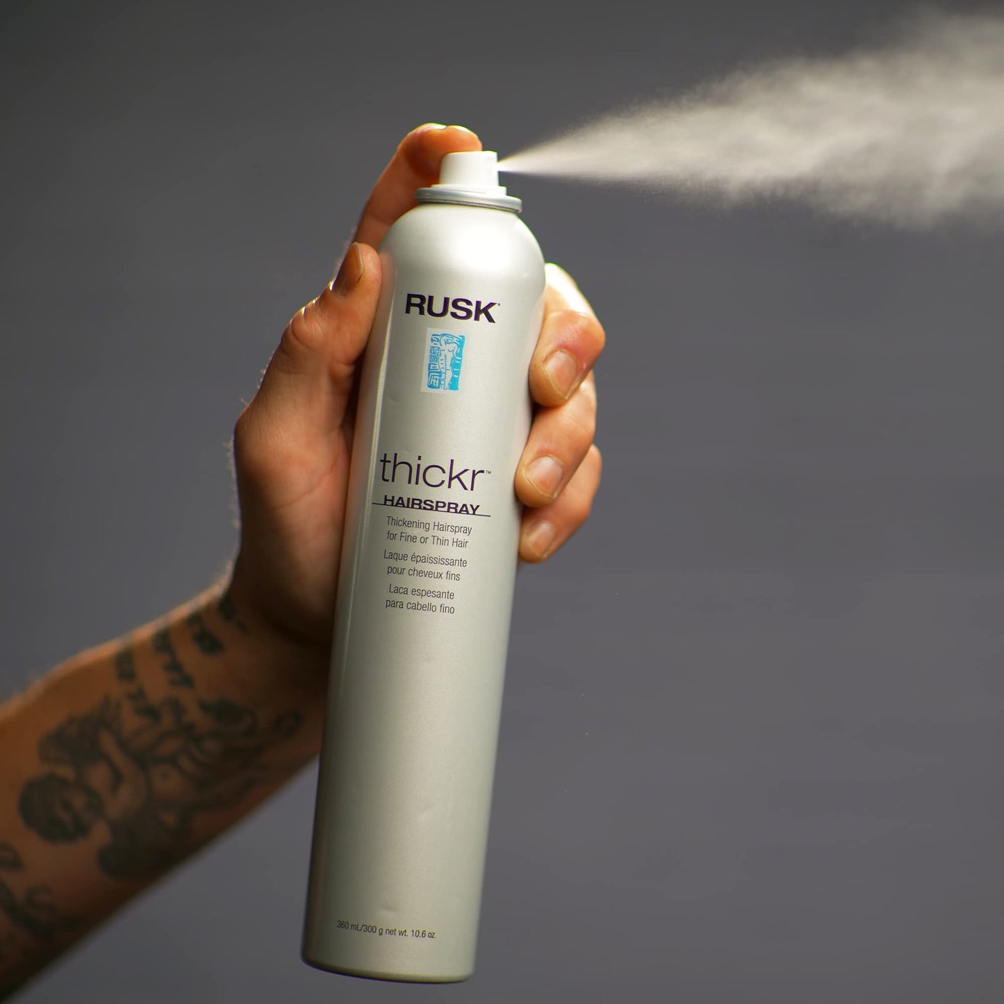 RUSK Thickr Thickening Hairspray 10 Fl Oz Beauty & Personal Care RUSK