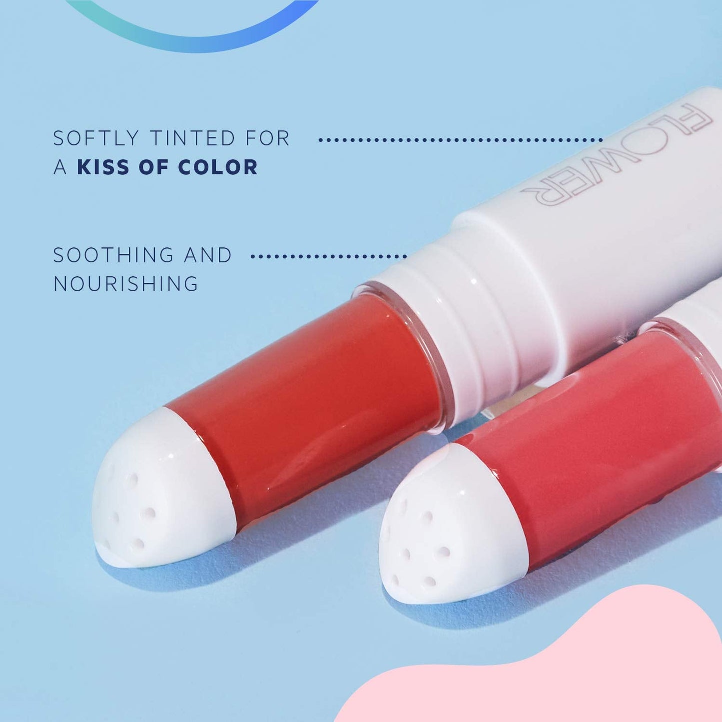 FLOWER BEAUTY By Drew Barrymore Petal Pout Lip Mask - Hydrating + Moisturizes Lips - Mango + Cocoa Butter - Lip Tint - Natural Color + Semi-Glossy Beauty & Personal Care FLOWER BEAUTY