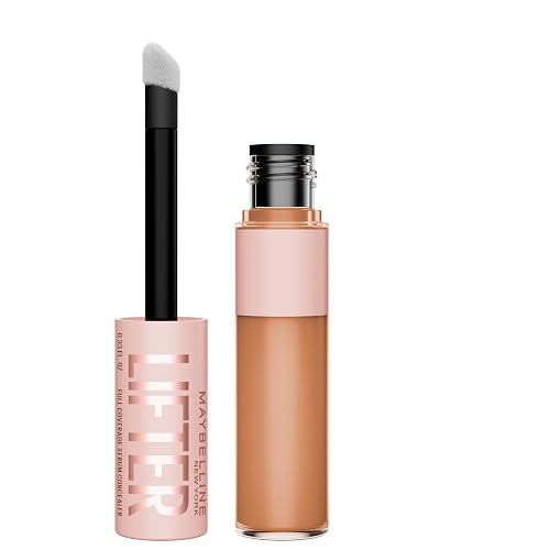 Maybelline Lifter Serum Concealer, Radiant Concealer with Full Coverage, Includes 2% Peptides + Caffeine to Hydrates & Brightens Under Eyes, 90, 1 Beauty & Personal Care MAYBELLINE