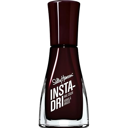 Sally Hansen Insta-Dri Nail Polish | Quick Dry, Long Lasting, Streak-Free Shine | Opaque, Glossy | 403 Go Garnet | Classic Garnet Red Nail Color Beauty & Personal Care Sally Hansen