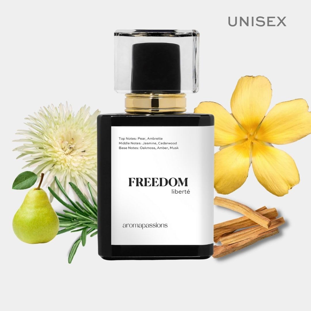 aromapassions FREEDOM | Inspired by ANOTHER 13 | Pheromone Cologne for Men and Women | Extrait De Parfum | Long Lasting Dupe Clone Essential Oil Beauty & Personal Care aromapassions