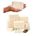 larosanna Australian Goat Milk Soap,Family Pack of 8,Helps Moisturize,Smooth & Cleanse Skin,Triple-milled Natural Soap Bar 6.35 oz with Cocoa Beauty & Personal Care larosanna