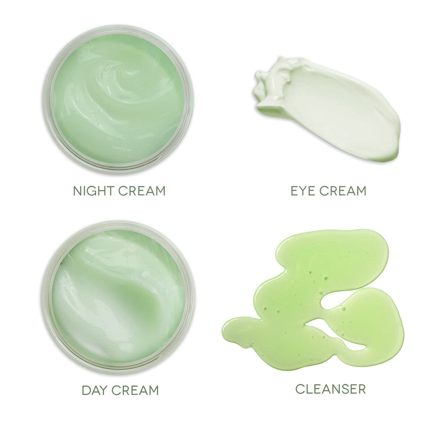 Super Greens Nourishing Set, 4 pieces 2.25 oz Beauty & Personal Care Earth To Skin