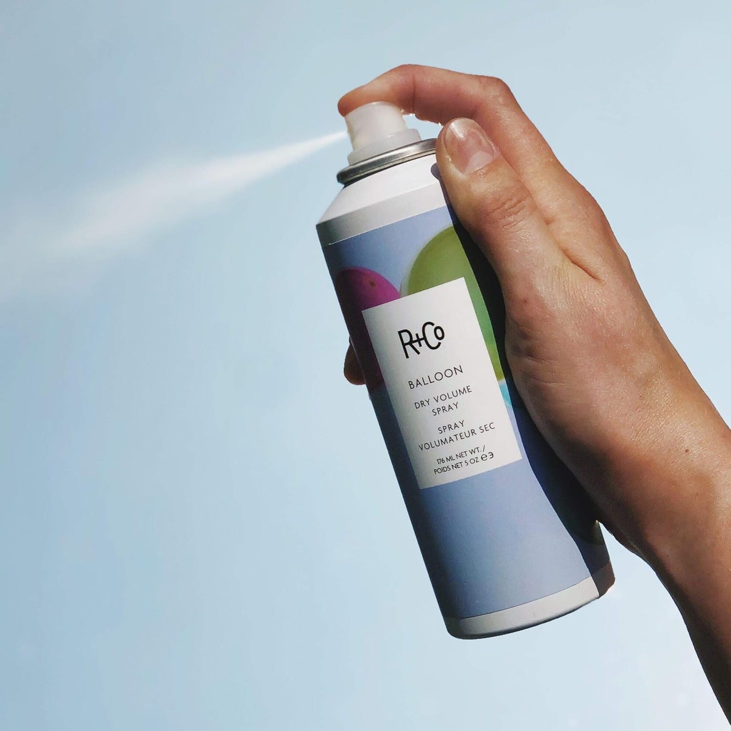 R+Co Balloon Dry Volume Spray Travel | Lightweight, Long Lasting Volume + Touchable Texture | Vegan + Cruelty-Free | 2 Oz Beauty & Personal Care R+Co