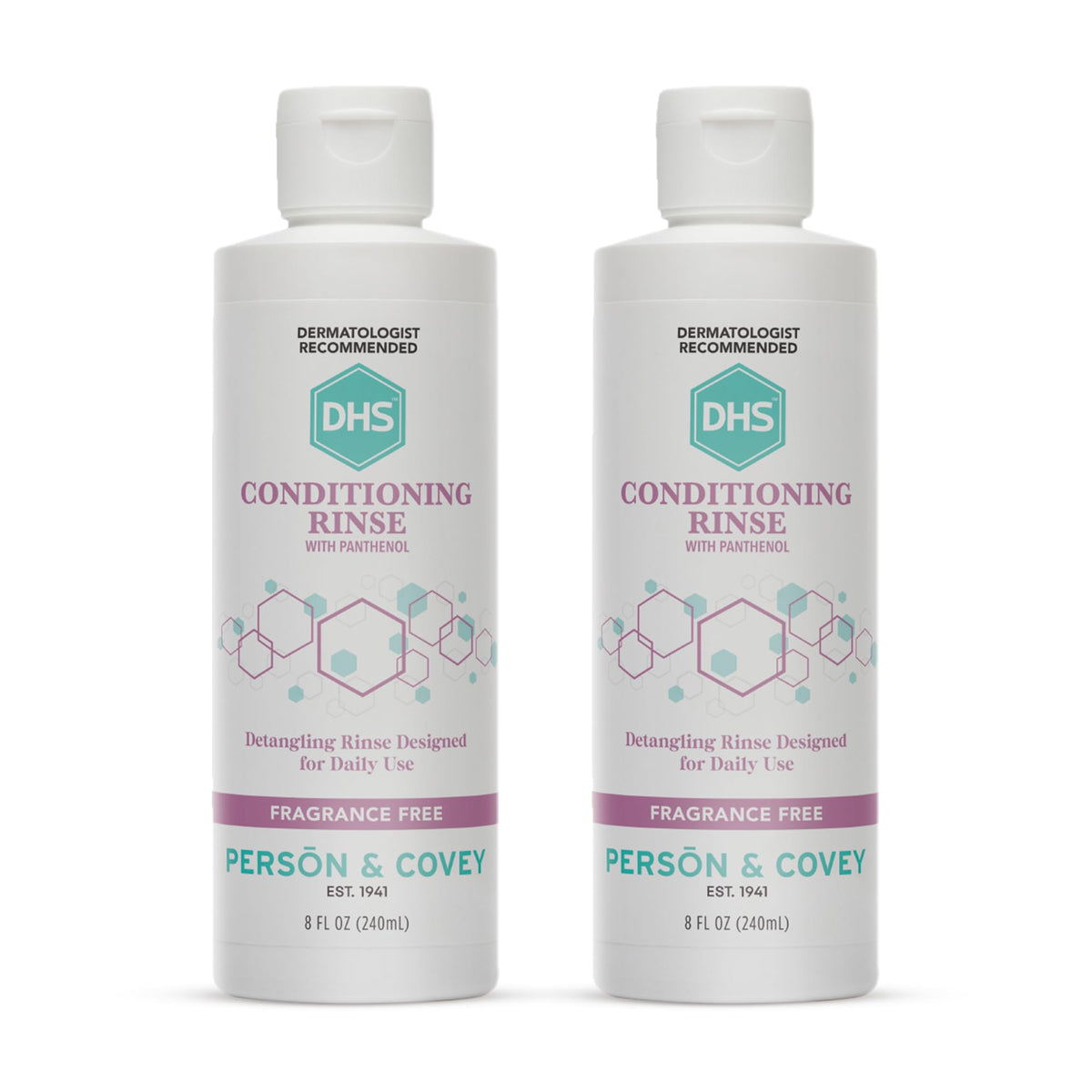 DHS Conditioning Rinse Moisturizing Conditioner - Hydrating and Detangling for Dry, Damaged, or Oily Hair - 2 Pack (8 oz Bottles) Beauty & Personal Care DHS