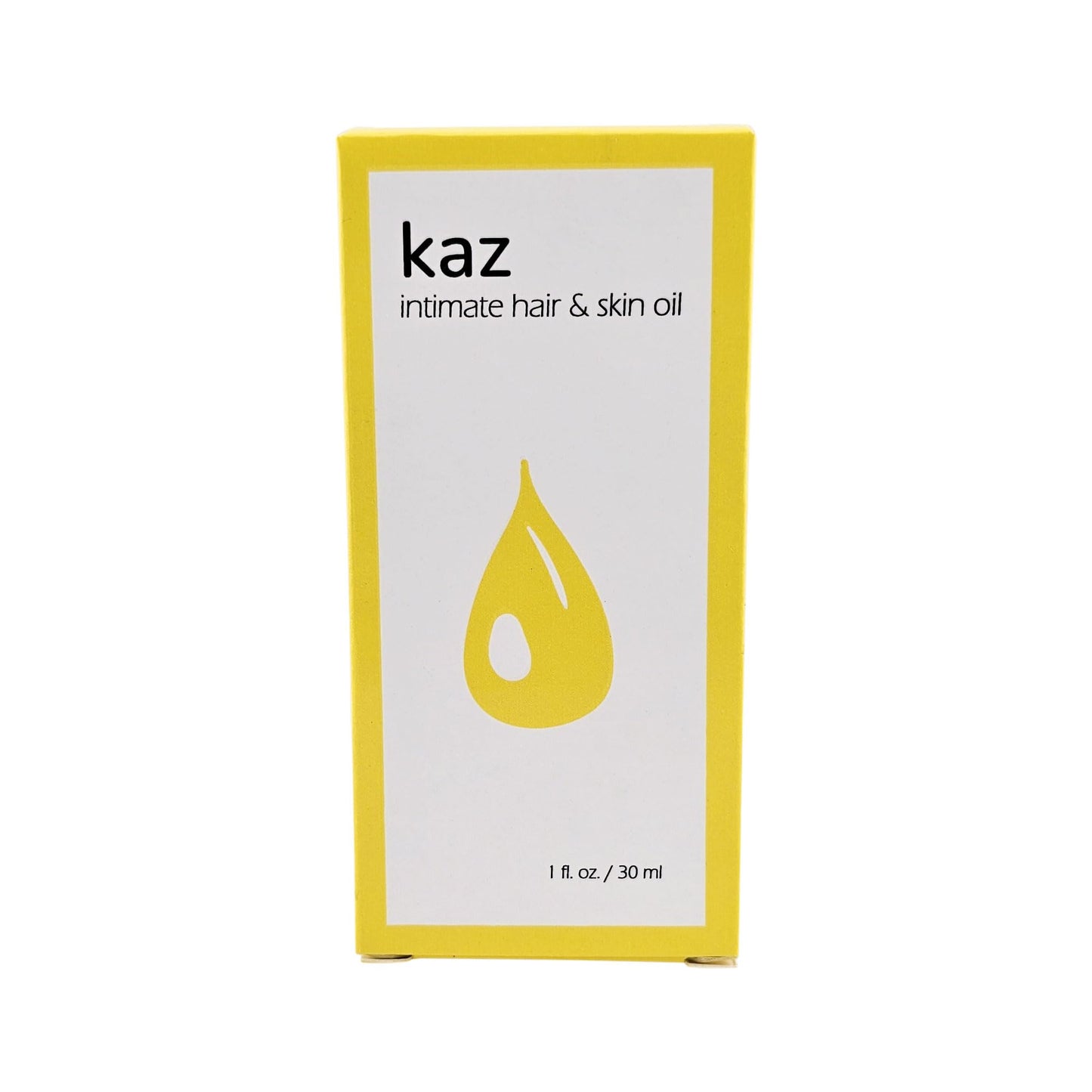 Waxness Kaz Intimate Hair & Skin Oil for Ingrown Hair Care, Soothing Lightweight Oil for Bikini Area & Underarms 1 fl oz (30 ml) - Professional Skin Beauty and Personal Care Waxness