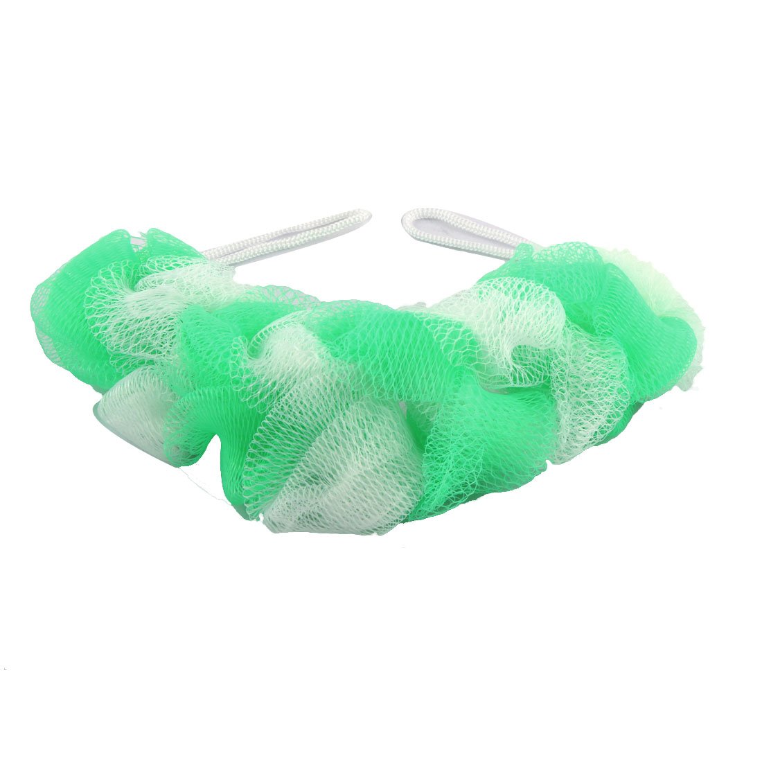 Ruilogod Nylon Net Mesh Bath Shower Body Washing Sponge Back Scrubber Cuticle Removal Bar Green White (id: b9b c43 cff df1 bae Beauty and Personal Care Ruilogod