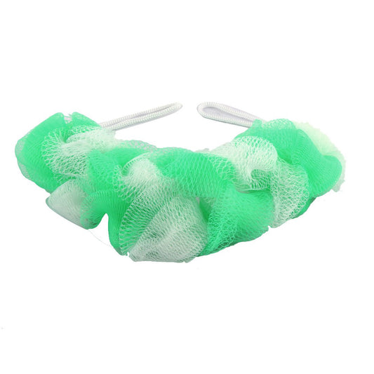 Ruilogod Nylon Net Mesh Bath Shower Body Washing Sponge Back Scrubber Cuticle Removal Bar Green White (id: b9b c43 cff df1 bae Beauty and Personal Care Ruilogod