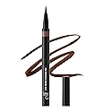 e.l.f. H2O Proof Eyeliner Pen, Felt Tip, Waterproof, Long-Lasting, High-Pigmented Liner For Bold Looks, Vegan , Deep Brown Beauty & Personal Care e.l.f.