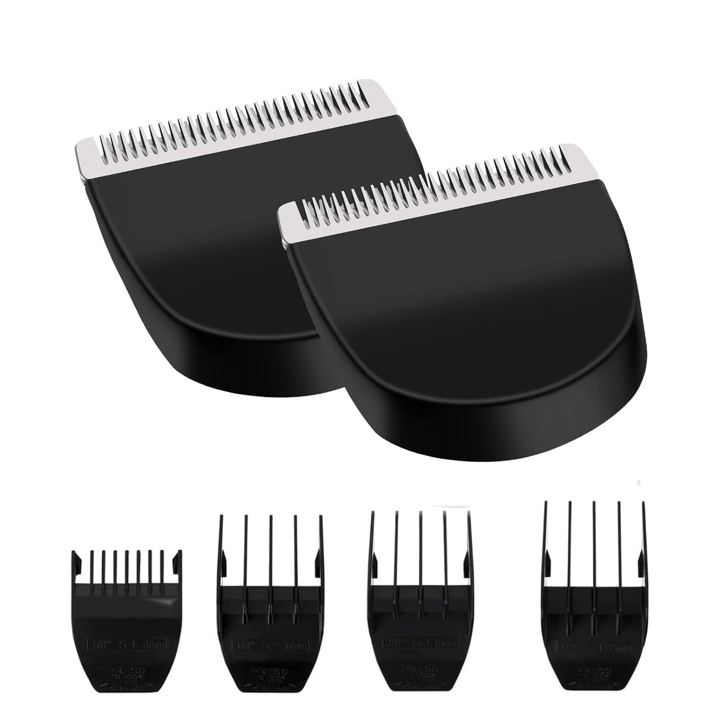 Professional Peanut Clipper/Trimmer Snap On Replacement Blades #2068-300 - Compatible with Wahl Peanut Hair Clipper/Trimmer, 2 Pack Black Beauty and Personal Care colorski