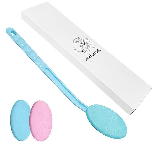 Eyxformula Easy Lotion Applicator for Back - Long Handle Cream Applicators Wand with 2 Pads, Tool to Apply Sunscreen, Self Tanner on Back, Body Beauty & Personal Care eyxformula