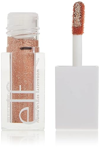 e.l.f. Liquid Glitter Eyeshadow, Long Lasting, Quick-Drying, Opaque, Gel-Based Eyeshadow For Creating High-Impact, Multi-Dimensional Eye Looks, Flirty Beauty & Personal Care e.l.f.