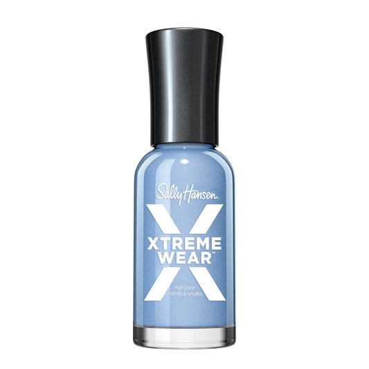 Sally Hansen Xtreme Wear Nail Polish, Streak-Free, Shiny Finish, Long-Lasting Nail Color, Babe Blue, 0.40 fl oz Beauty & Personal Care Sally Hansen