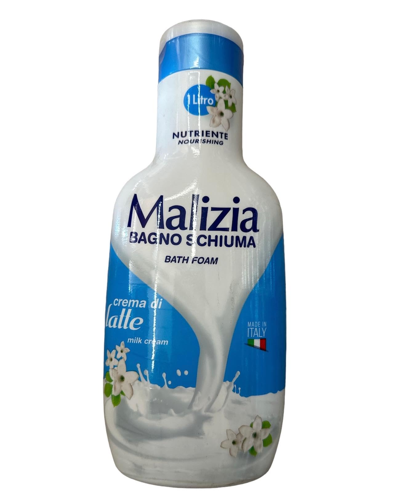 Malizia Bath Foam (Bagno Schiuma) Latte Beauty and Personal Care Malizia