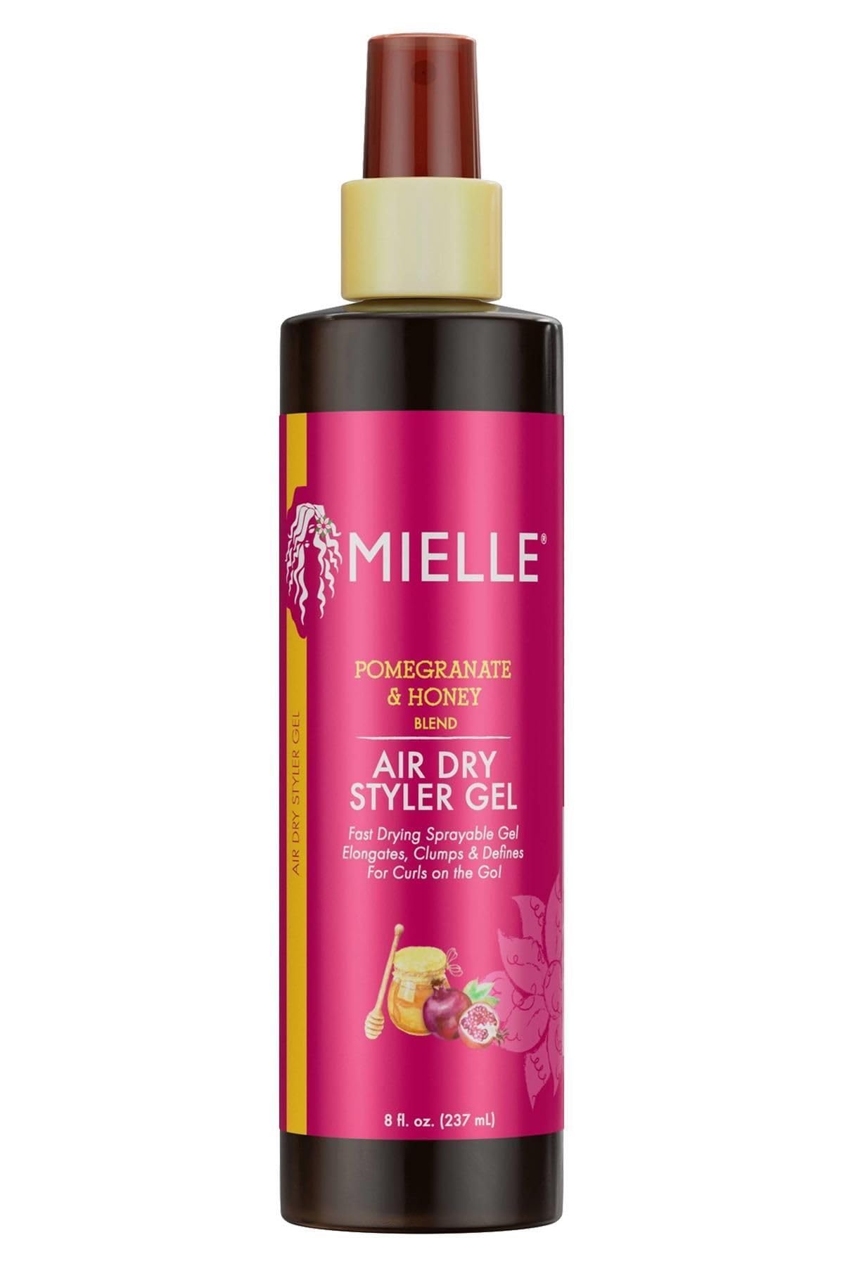 Mielle Pomegranate & Honey Air Dry Styler Gel 8 Oz (Pack of 1) Beauty & Personal Care MIELLE